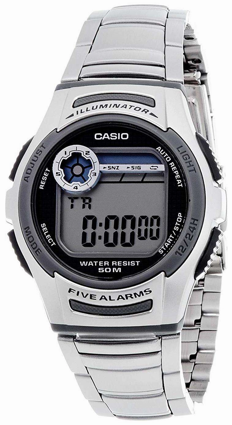 Casio W-213D-1AVDF Digital Watch for Men