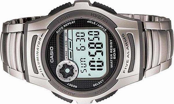 Casio W-213D-1AVDF Digital Watch for Men