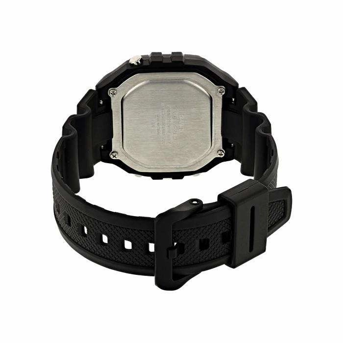 Casio W-218H-1AVDF Black Resin Watch for Men