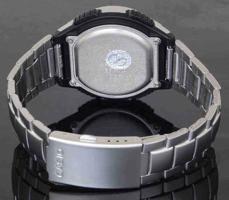 Casio W-734D-1AVDF Silver Stainless Watch for Men