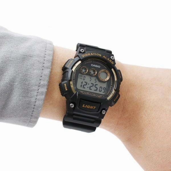 Casio W-735H-1A2 Black Resin Watch for Men