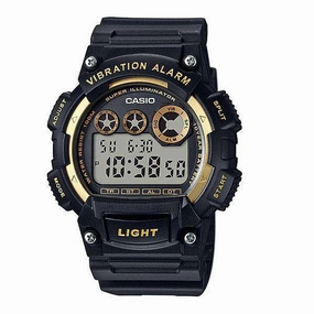 Casio W-735H-1A2 Black Resin Watch for Men