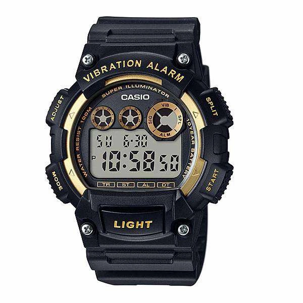 Casio W-735H-1A2 Black Resin Watch for Men