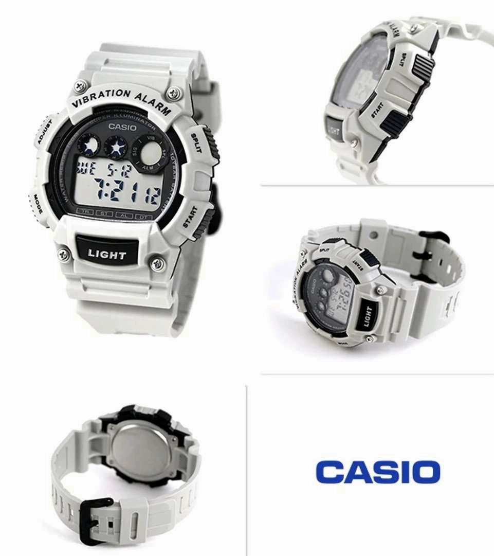 Casio W-735H-8A2 White Resin Watch for Men