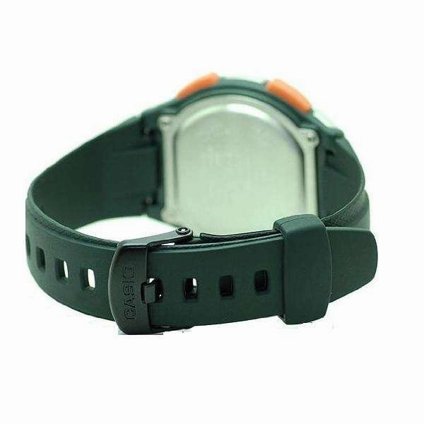 Casio W-753-3AVDF Greenm Resin Watch for Men