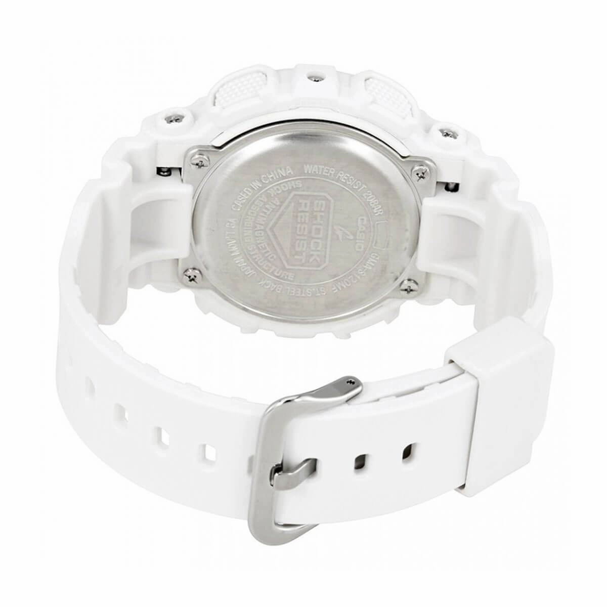 Casio Women's Ana-Digi Watch - G-Shock Rose Gold Dial Dive | GMAS120MF-7A2