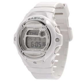 Casio Women's Digital Alarm Watch - Baby-G Dive Grey Dial Resin Strap | BG169R-7A