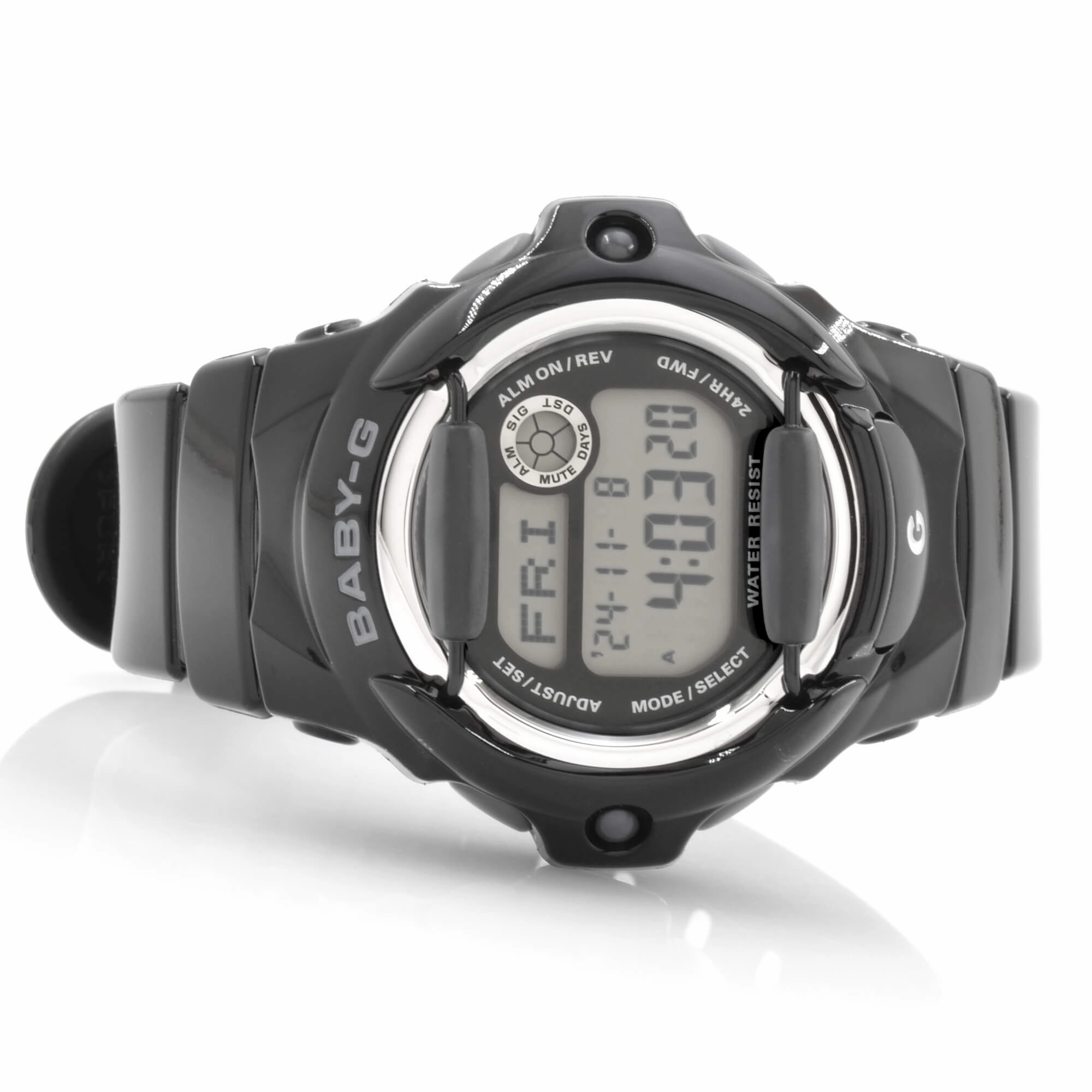 Casio Women's Dive Watch - Baby-G Grey Digital Dial Resin Strap | BG169R-1