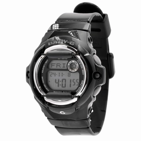 Casio Women's Dive Watch - Baby-G Grey Digital Dial Resin Strap | BG169R-1