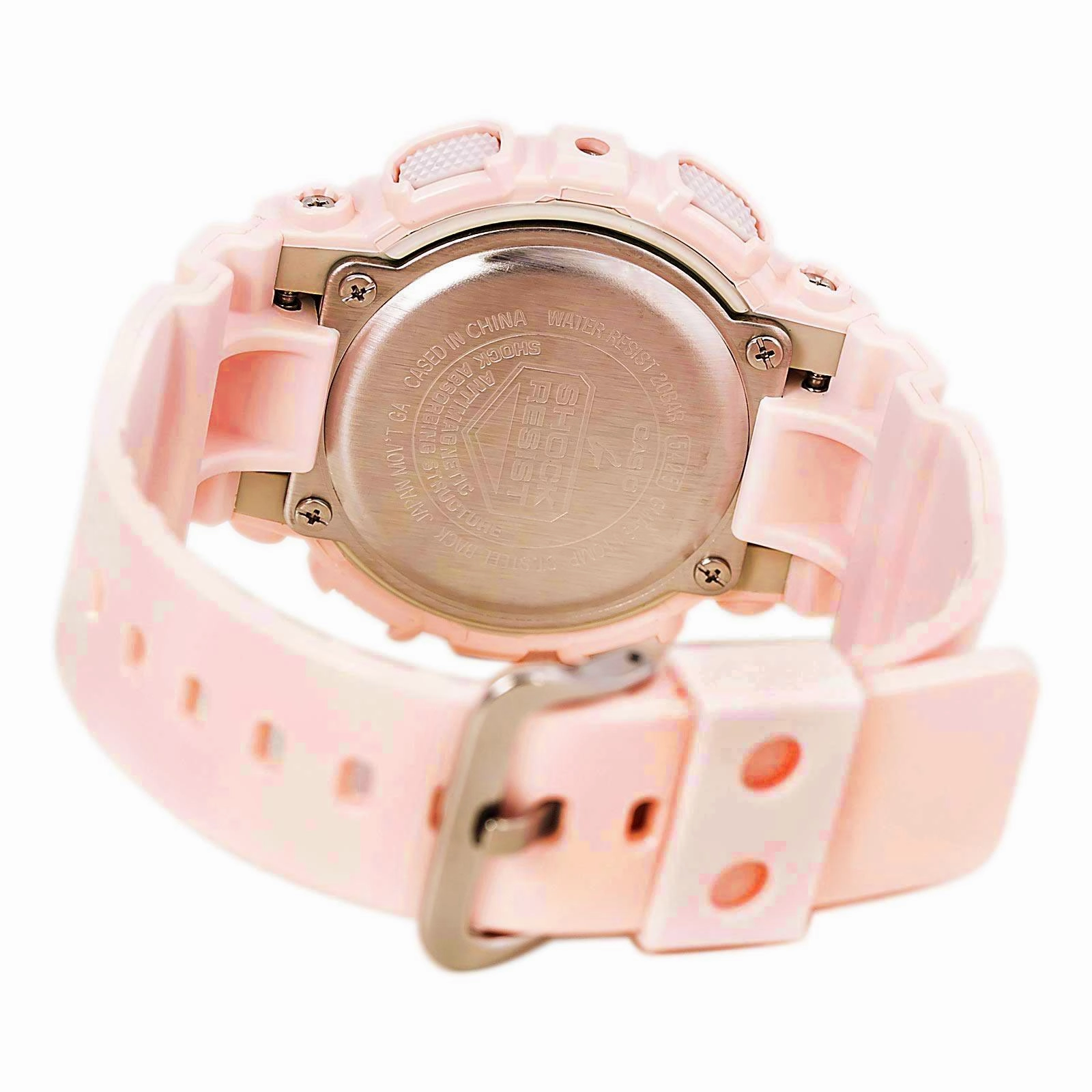 Casio Women's G-Shock Ana-Digi Pink Dial Watch | GMAS110MP-4A1