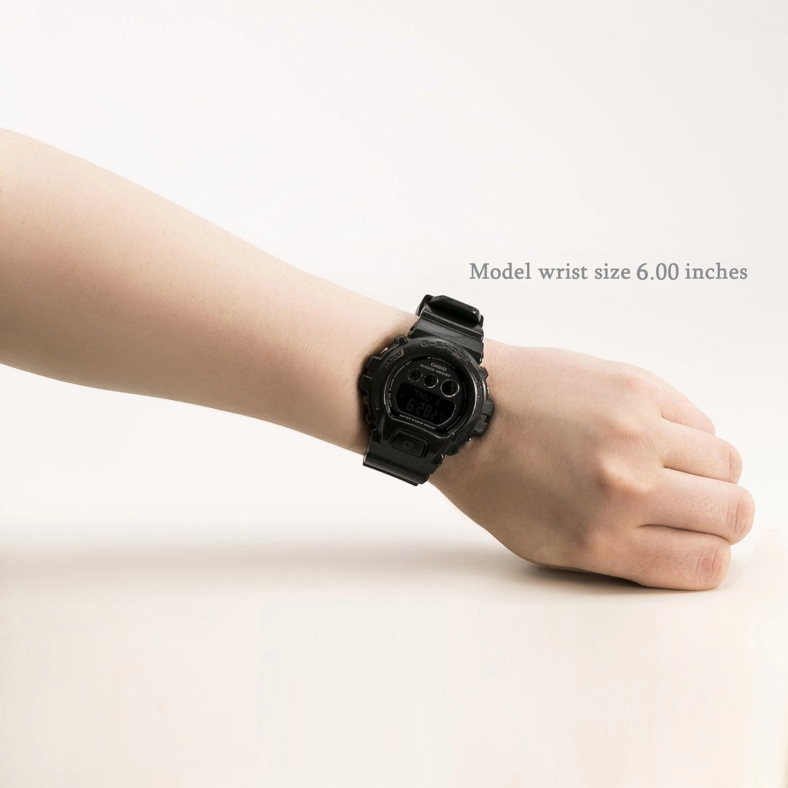 Casio Women's G-Shock S Series Digital Black Dial Black Strap Chrono Alarm Dive Watch | GMDS6900SM-1