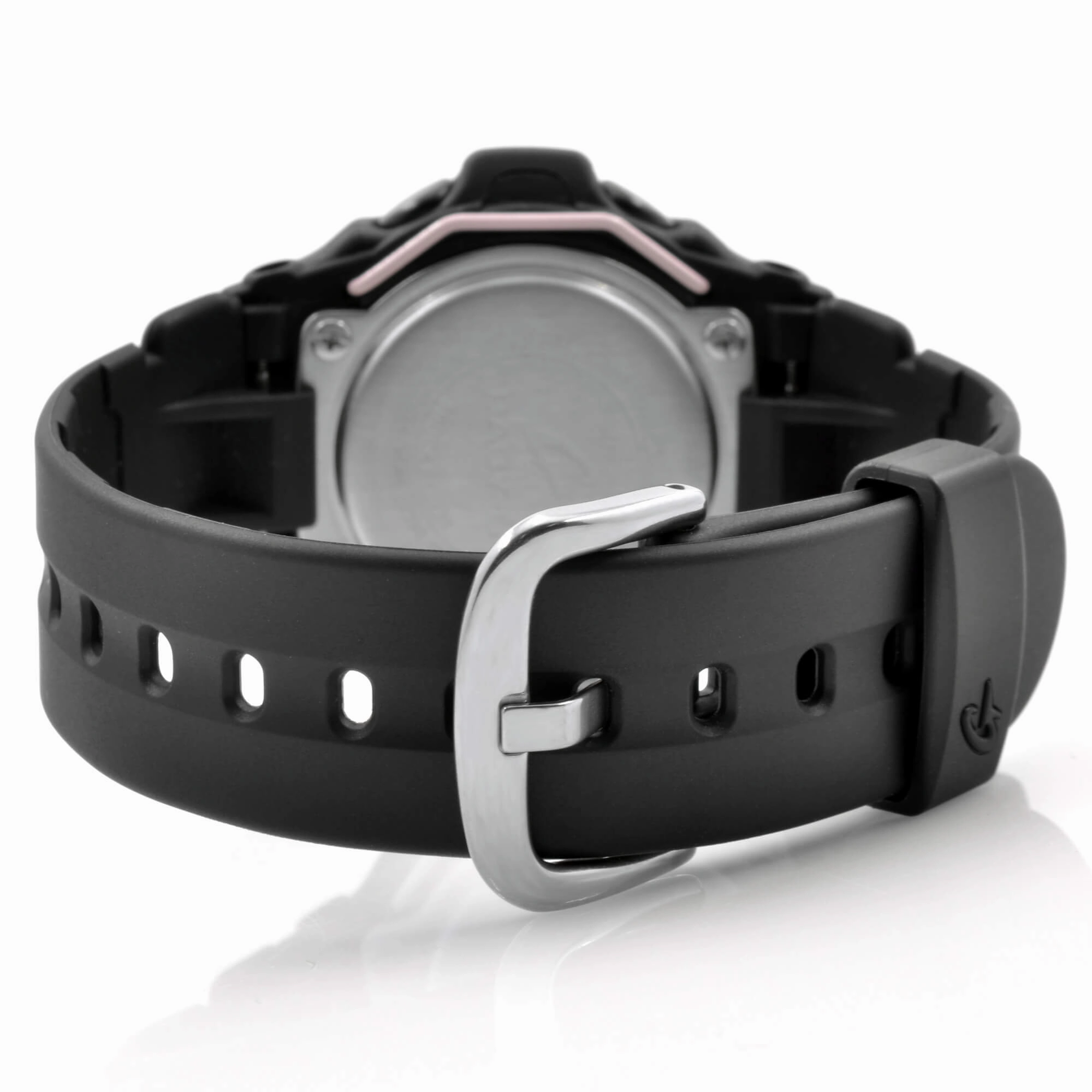 Casio Women's Quartz Watch - Baby-G Alarm Pink Digital Dial Black Strap | BG169M-1