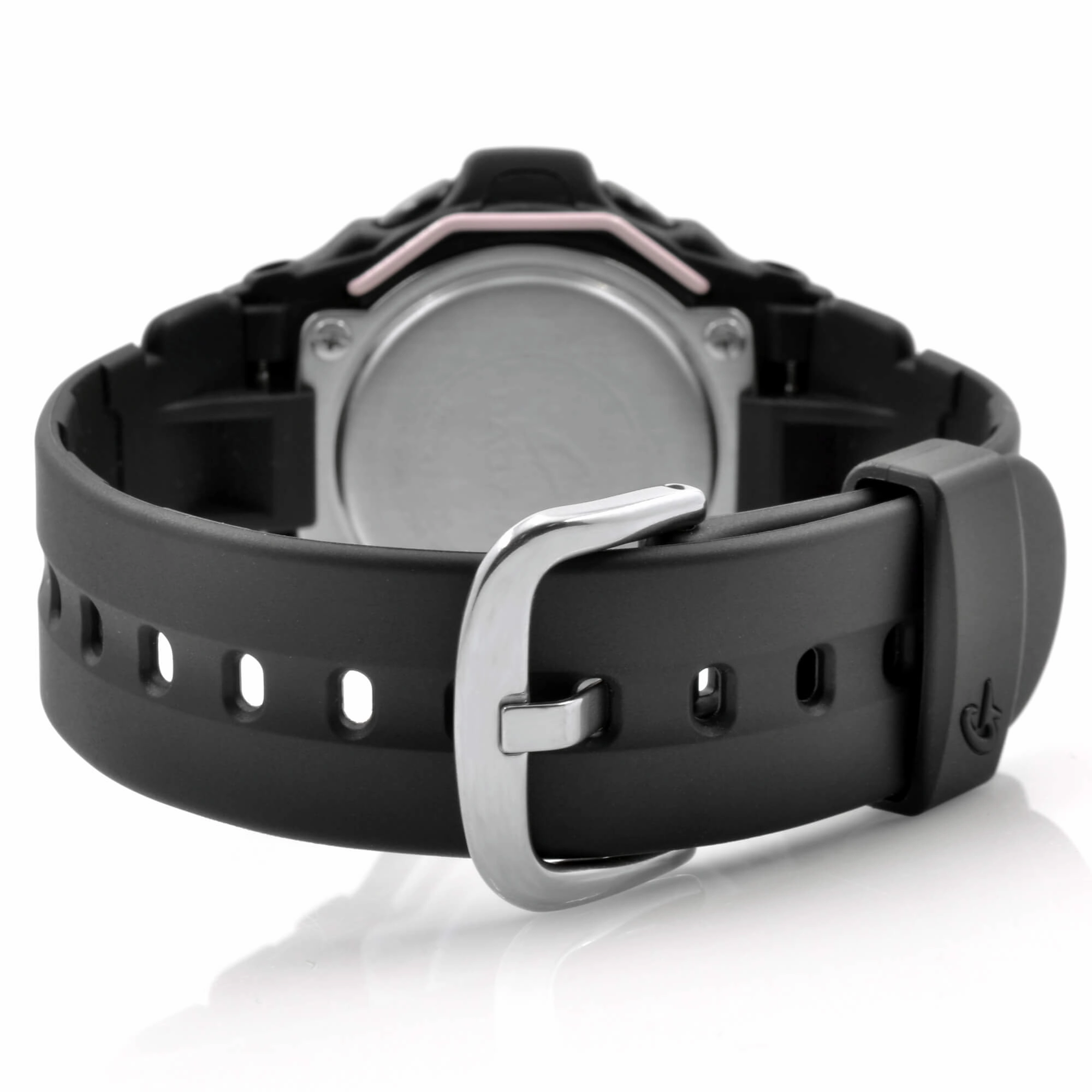 Casio Women's Quartz Watch - Baby-G Alarm Pink Digital Dial Black Strap | BG169M-1