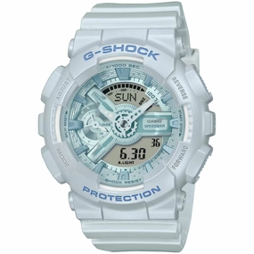 Casio Women's Watch - G-Shock Analog-Digital Dial Light Blue Strap | GMAS110ST-2A