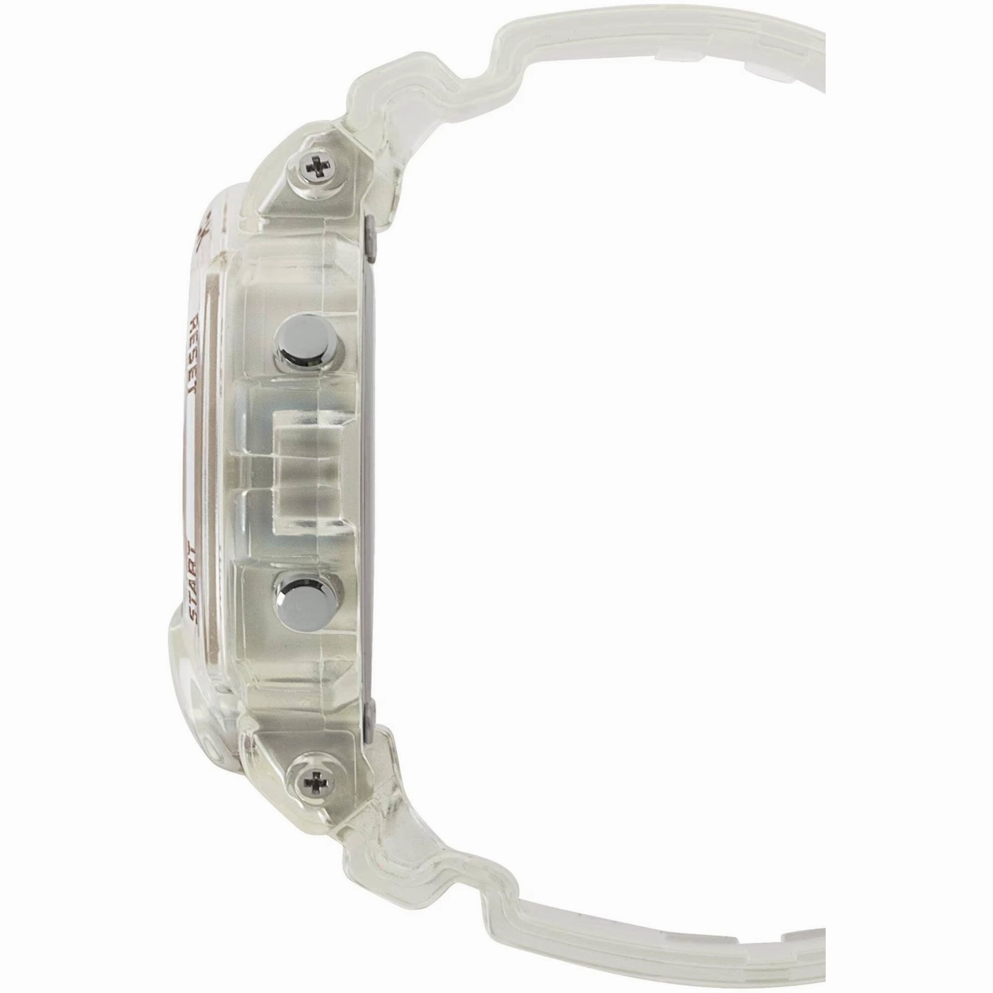Casio Women's Watch - G-Shock Pink and Grey Ana-Digi Dial Resin Strap | GMDS6900SR-7