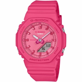 Casio Women's Watch G-Shock Pink and Grey Dial Analog-Digital GMA-P2100PP-4ACR