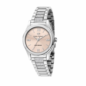 Chiara Ferragni Contemporary Silver Rose Watch