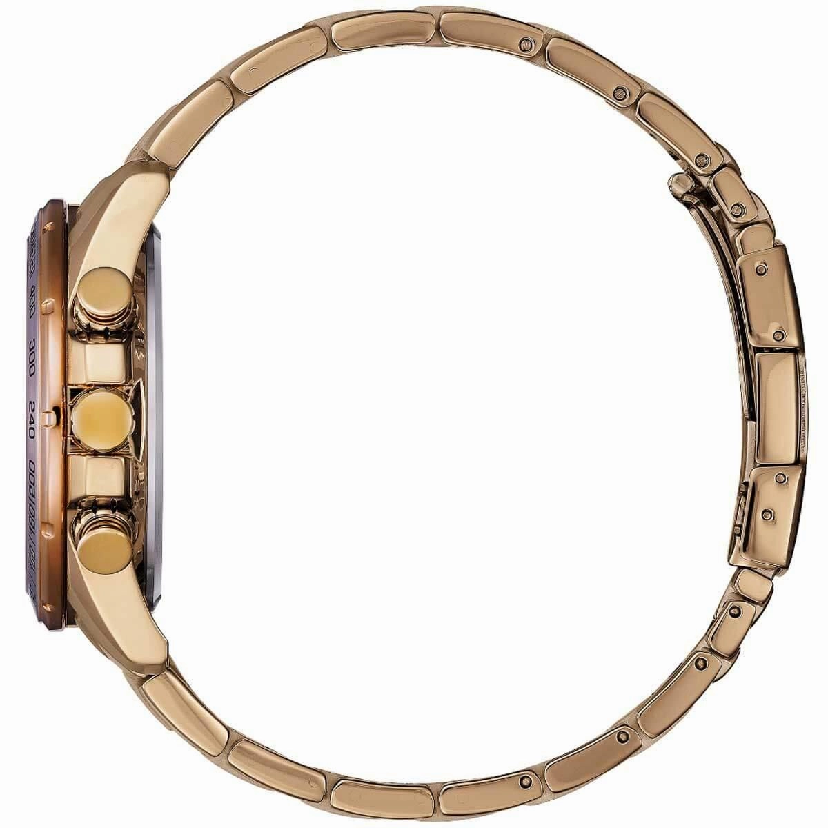 Citizen Men's Chronograph Watch - PCAT Eco Drive Rose Gold Bracelet | CB5896-54X