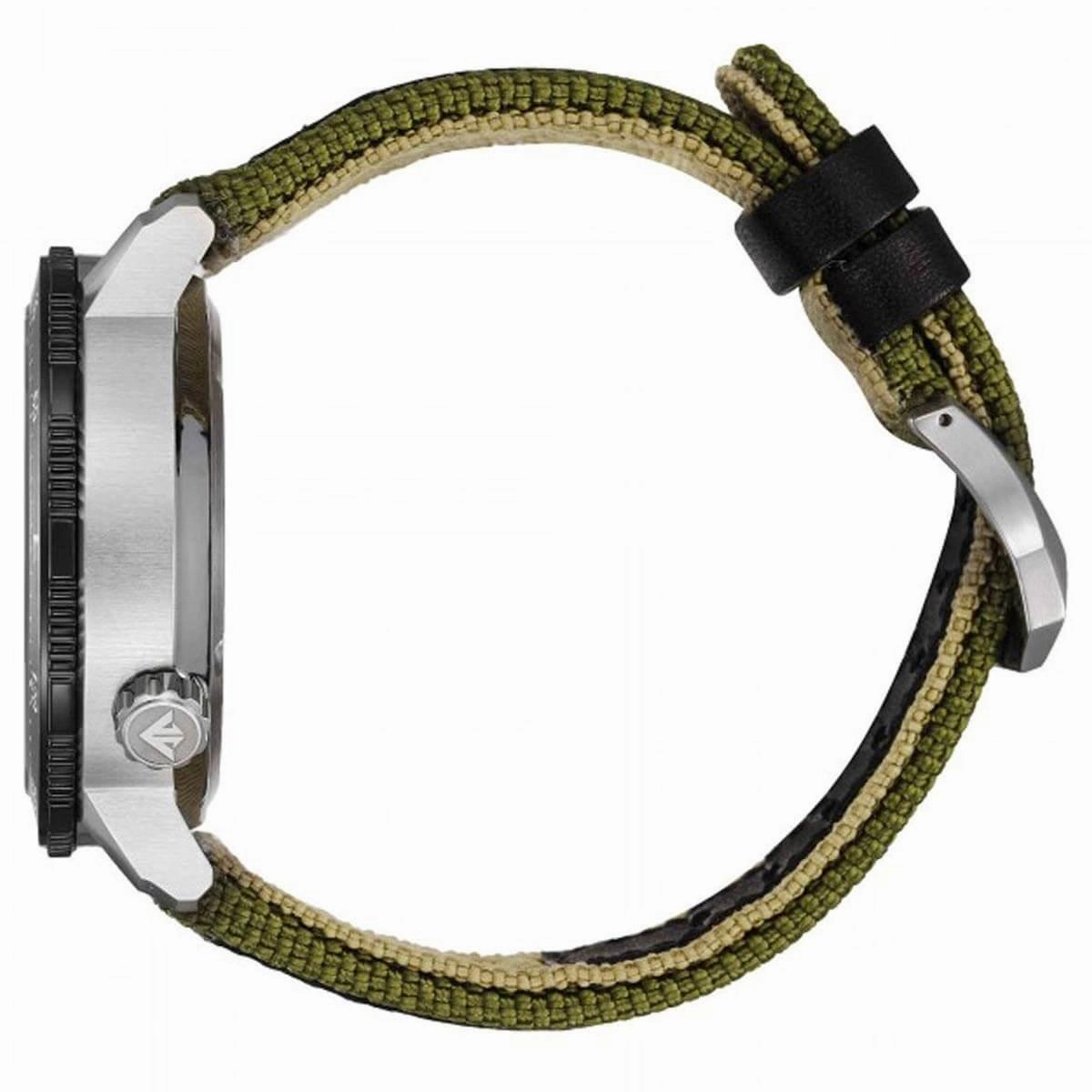 Citizen Men's Left Hand Watch - Promaster Chrono Green and Black Strap | BN4048-14X