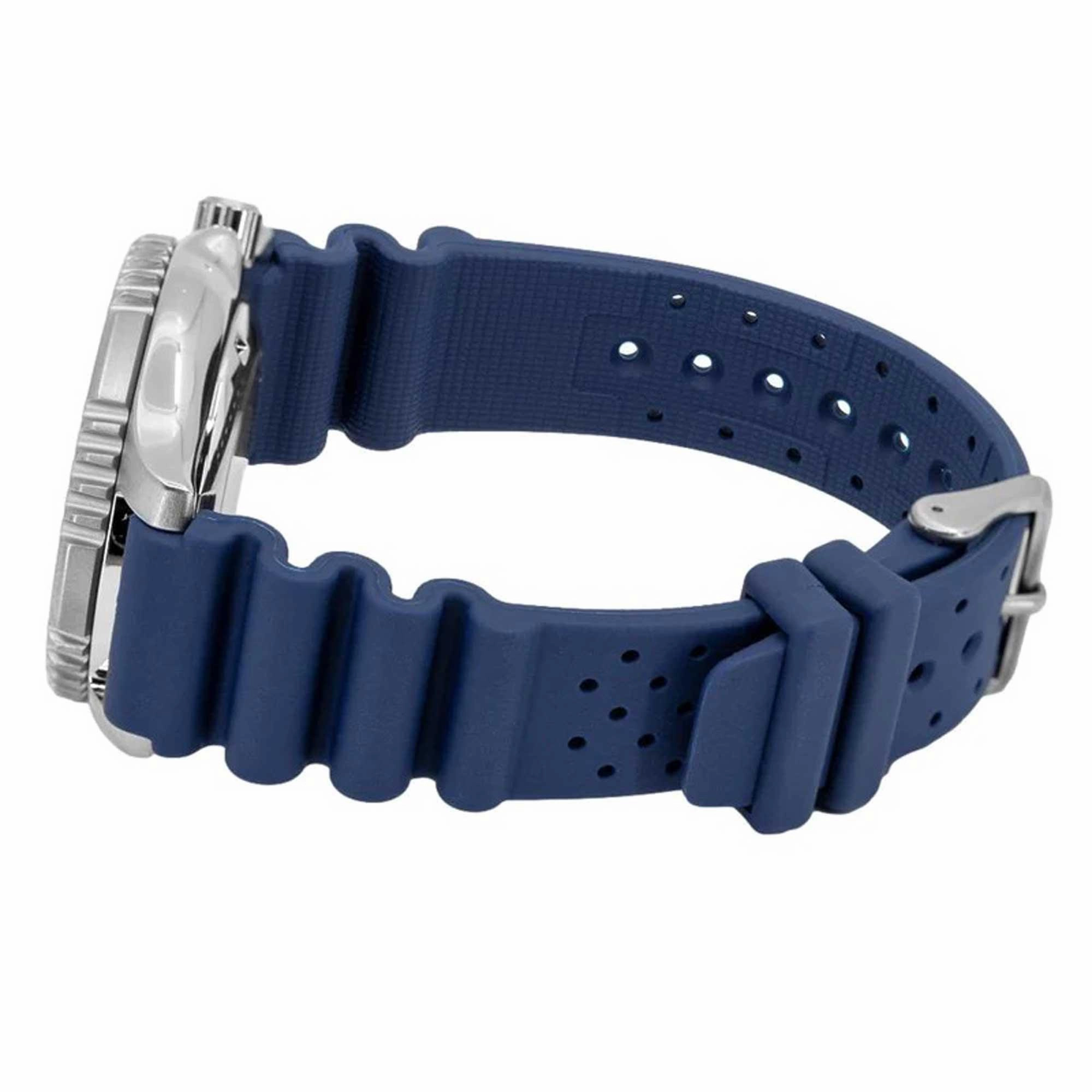 Citizen Men's Left Handed Watch - Promaster Blue Dial Rubber Strap | NY0040-17L