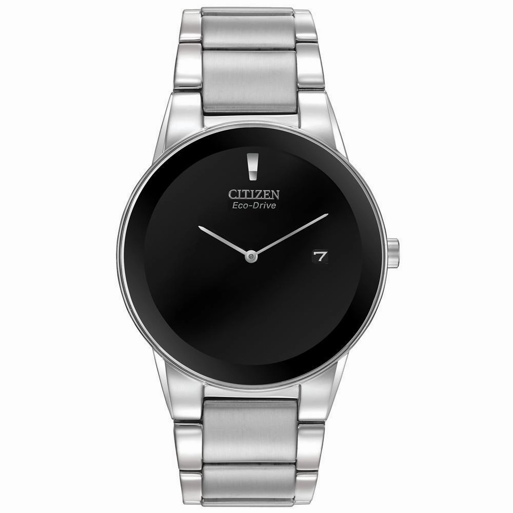 Citizen Men's Stainless Steel Watch - Axiom Eco-Drive Black Dial | AU1060-51E
