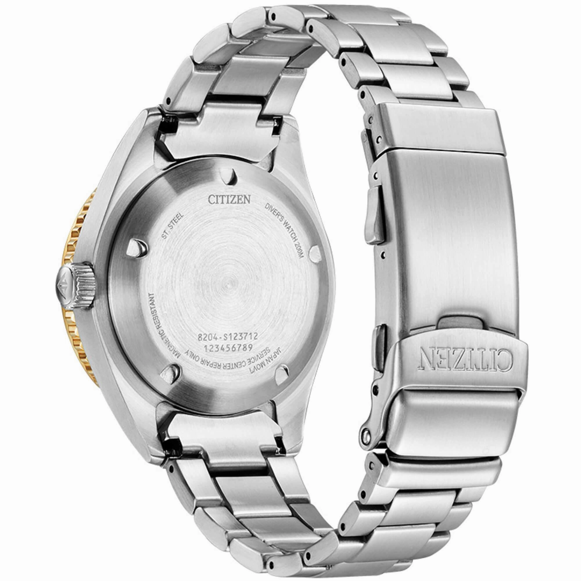 Citizen Men's Watch - Promaster Automatic Date Display Steel Bracelet | NY0125-83E