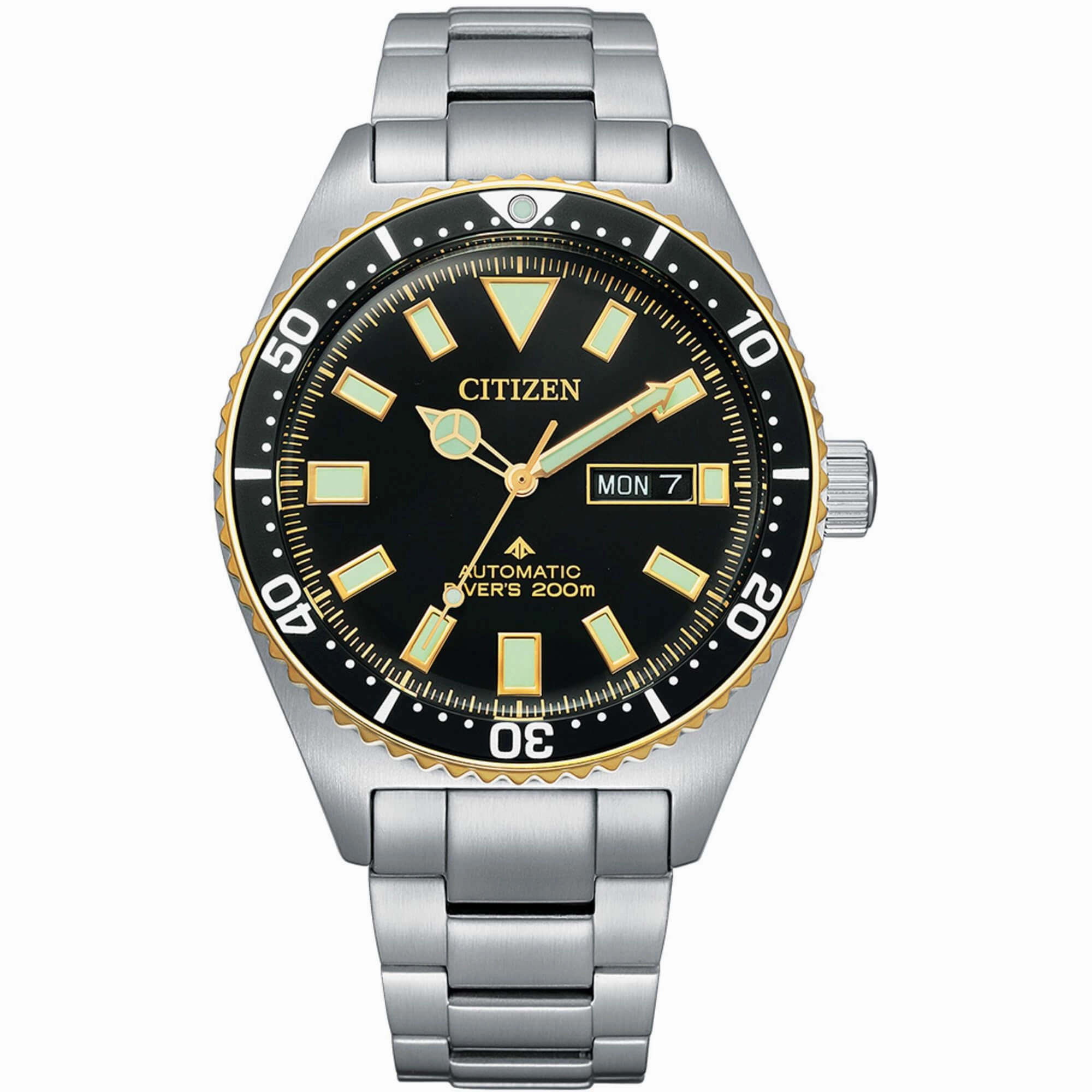 Citizen Men's Watch - Promaster Automatic Date Display Steel Bracelet | NY0125-83E