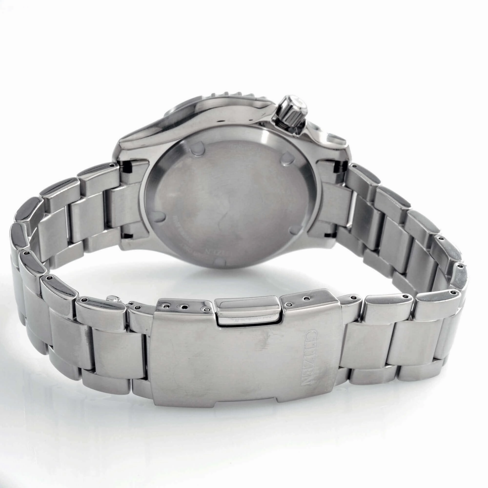 Citizen Men's Watch - Promaster Black Dial Bracelet Day and Date Display | NY0140-80E