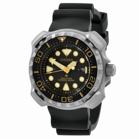 Citizen Men's Watch - Promaster Eco-Drive Black Dial Polyurethane Strap | BN0220-16E
