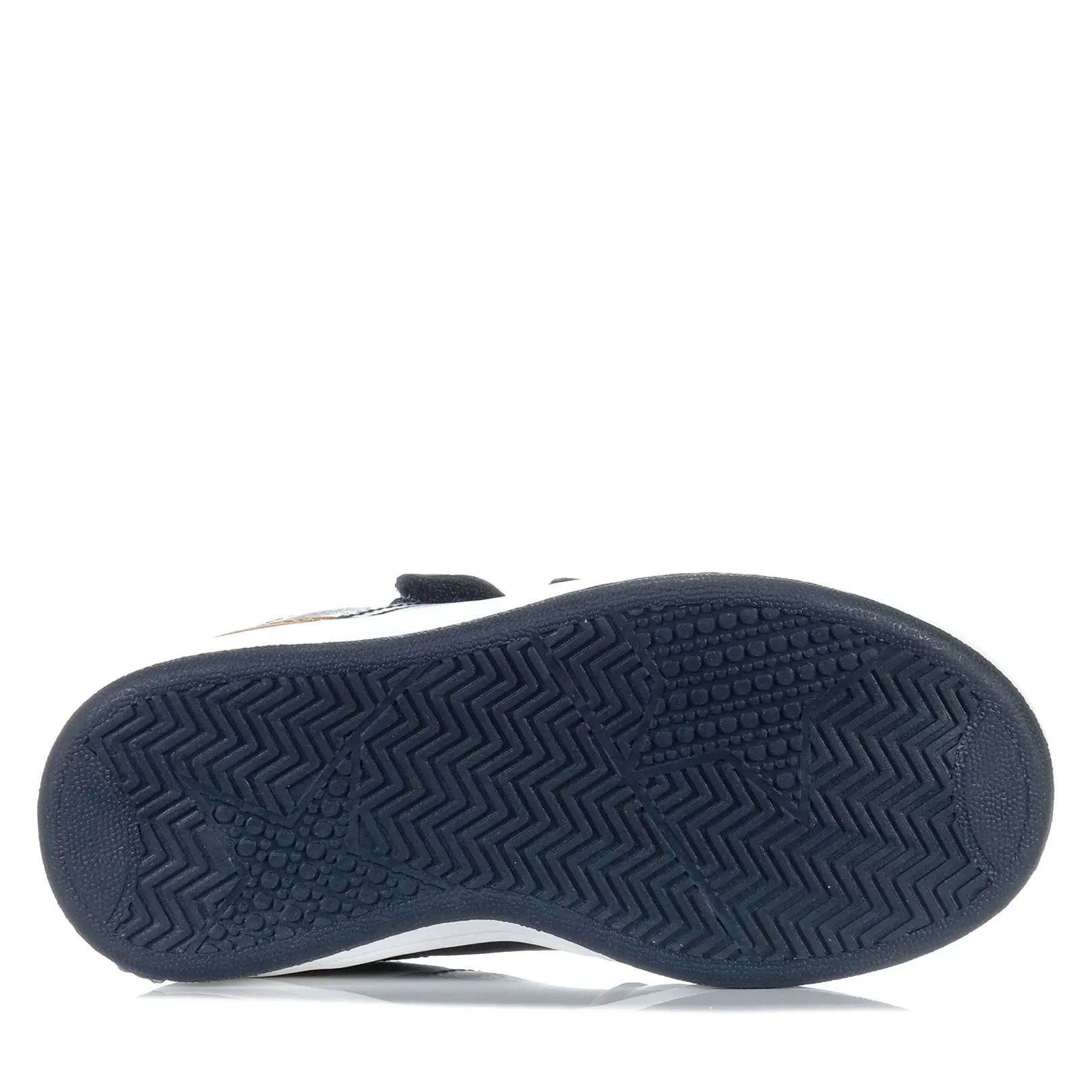 Clarks Dune Junior Navy Shoes_Clarks