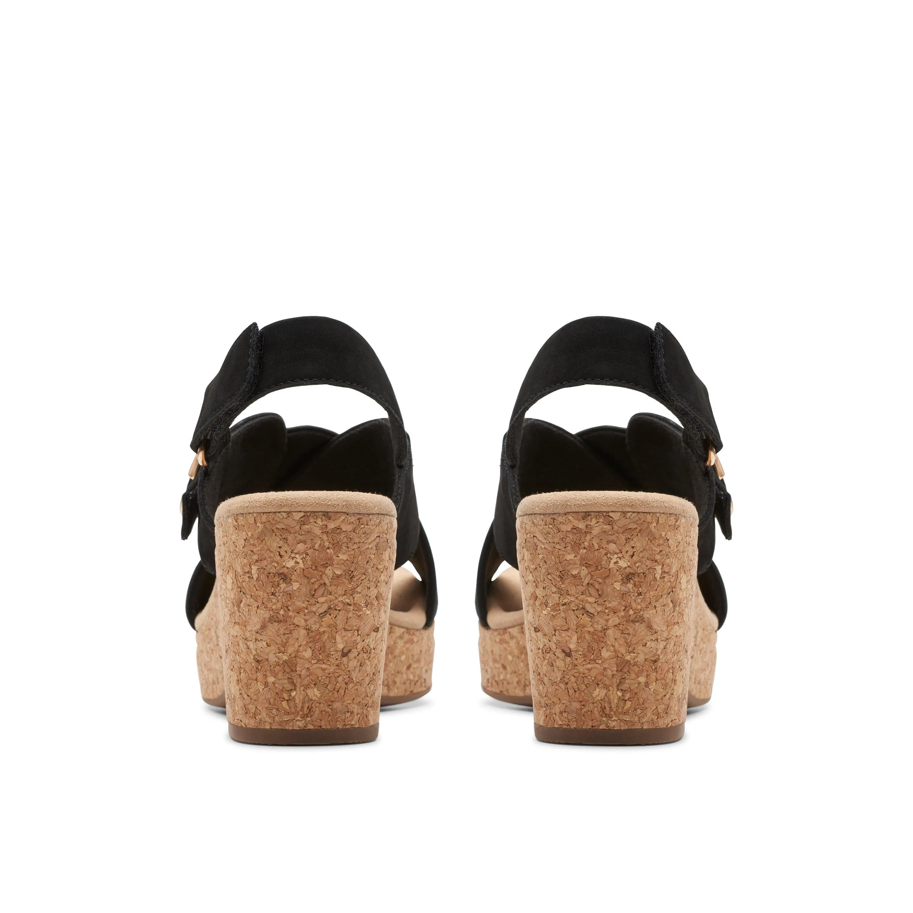 Clarks Giselle Dove in Black Nubuck