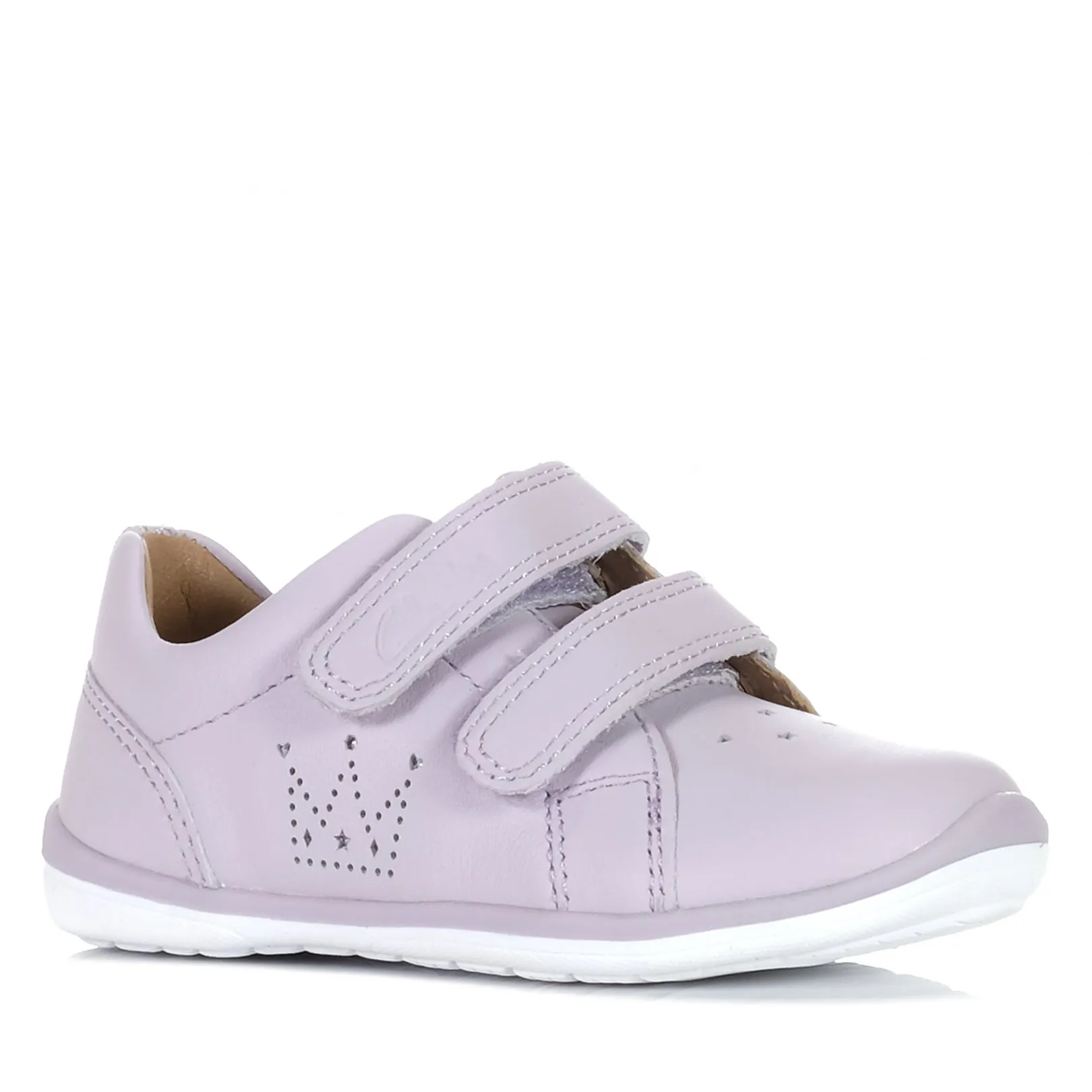 Clarks Macy Lilac E Width Shoes_Clarks