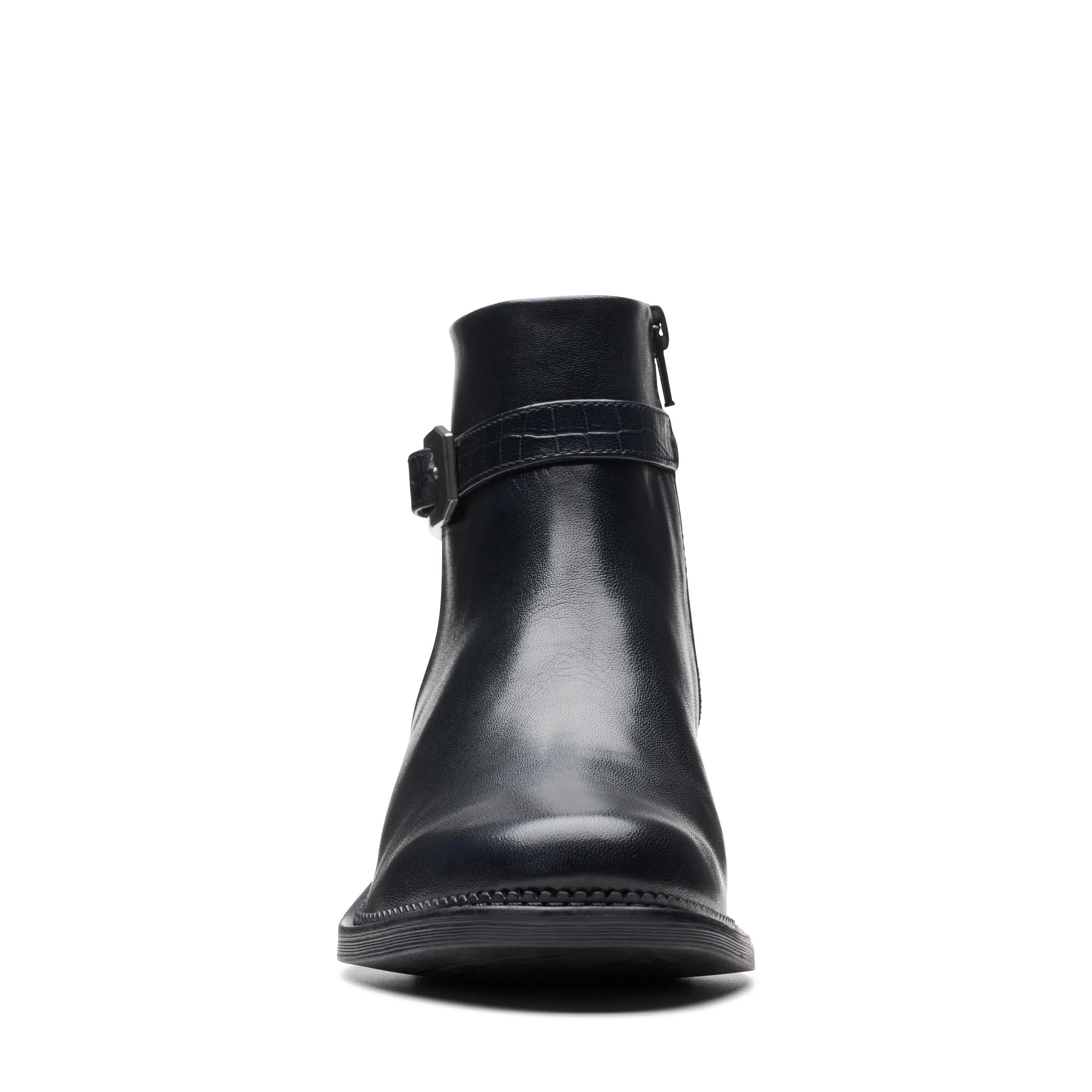 Clarks Maye Grace in Black Leather