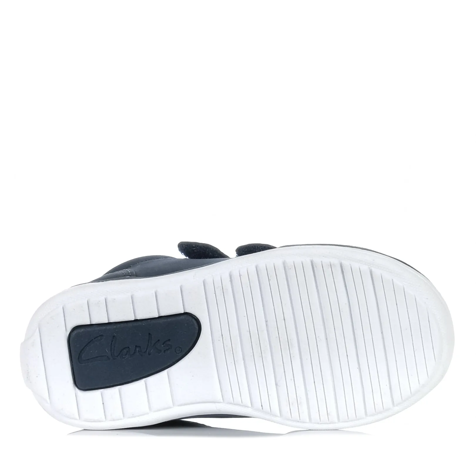 Clarks Melvin Navy Shoes_Clarks