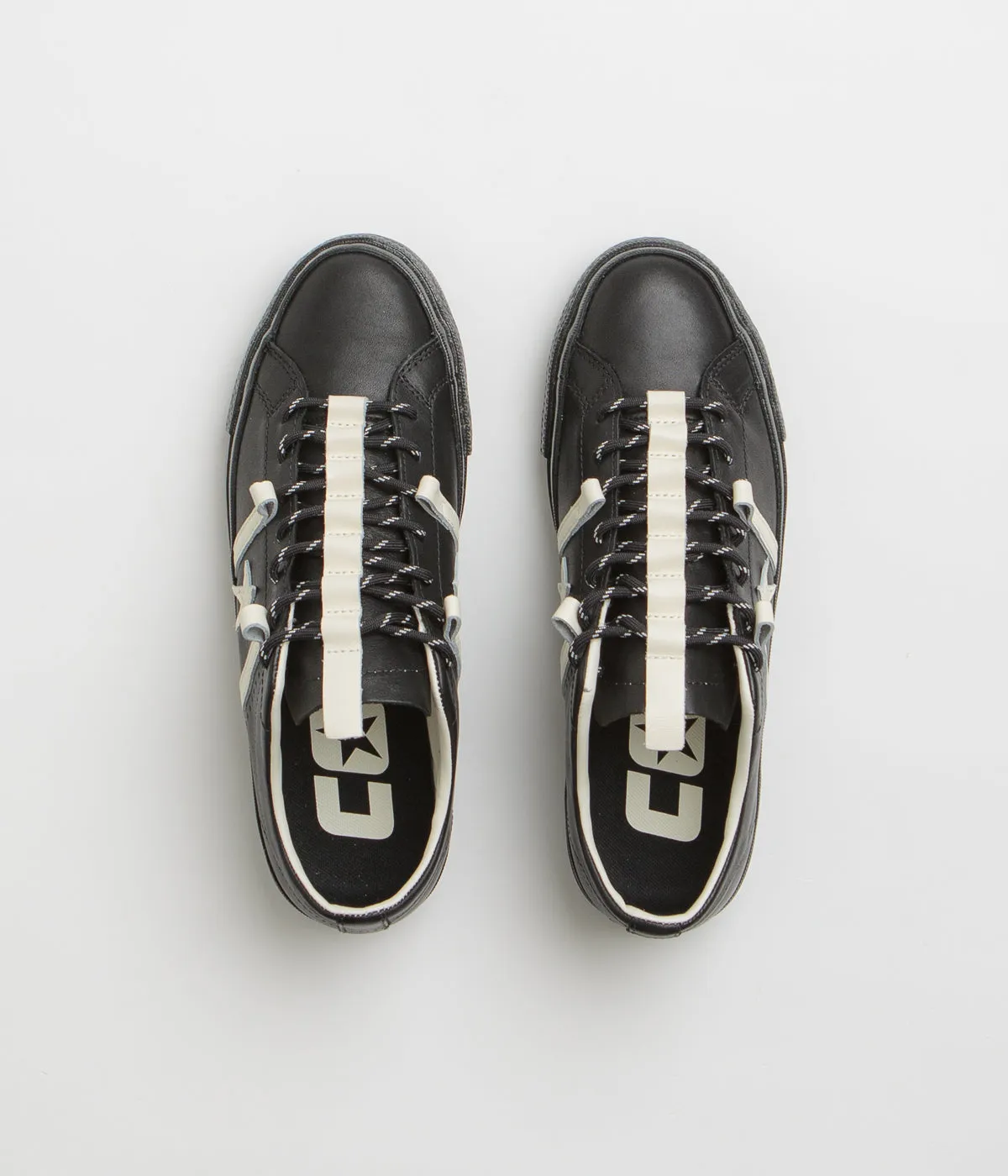 Converse Bobby De Keyzer One Star Academy Pro Ox Shoes - Black / Egret Converse Shoes