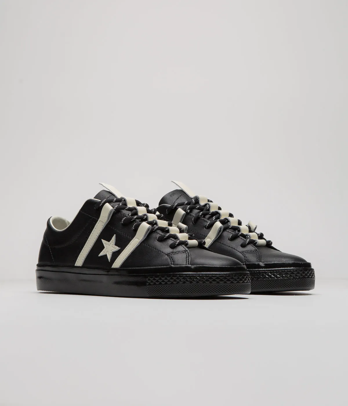 Converse Bobby De Keyzer One Star Academy Pro Ox Shoes - Black / Egret Converse Shoes