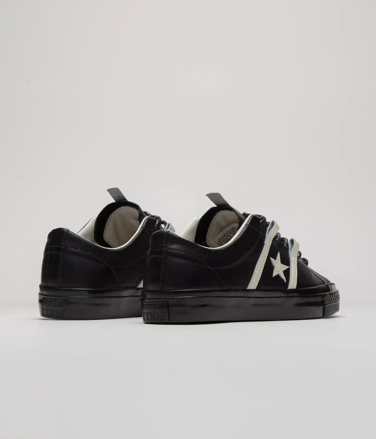 Converse Bobby De Keyzer One Star Academy Pro Ox Shoes - Black / Egret Converse Shoes