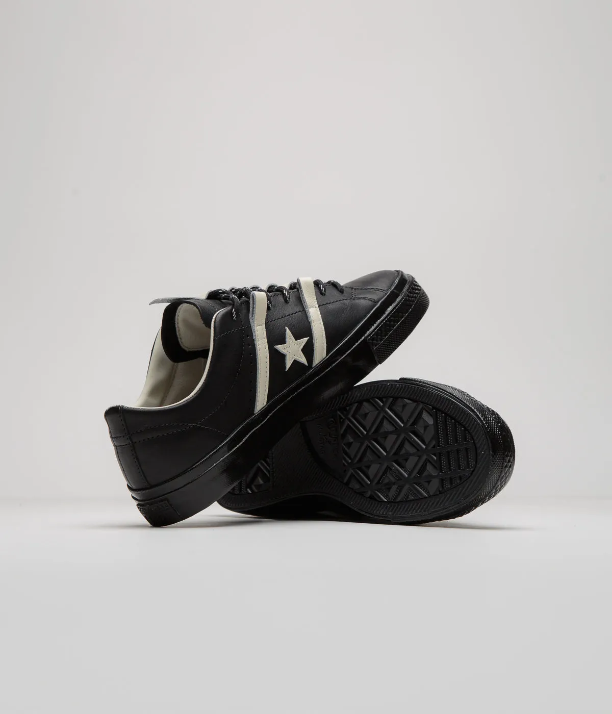 Converse Bobby De Keyzer One Star Academy Pro Ox Shoes - Black / Egret Converse Shoes