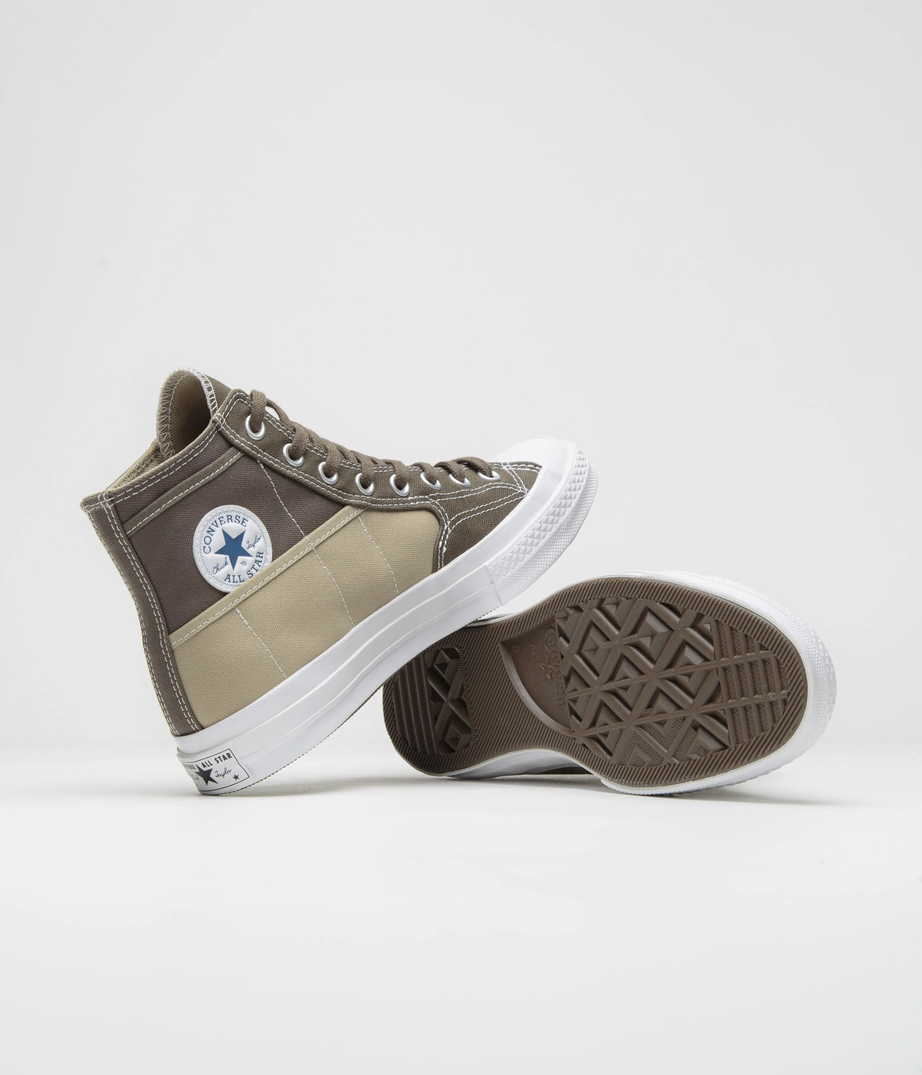 Converse Chuck 70 Hi Durable Neutrals Shoes - Truffle / Vintage Cargo Converse Shoes