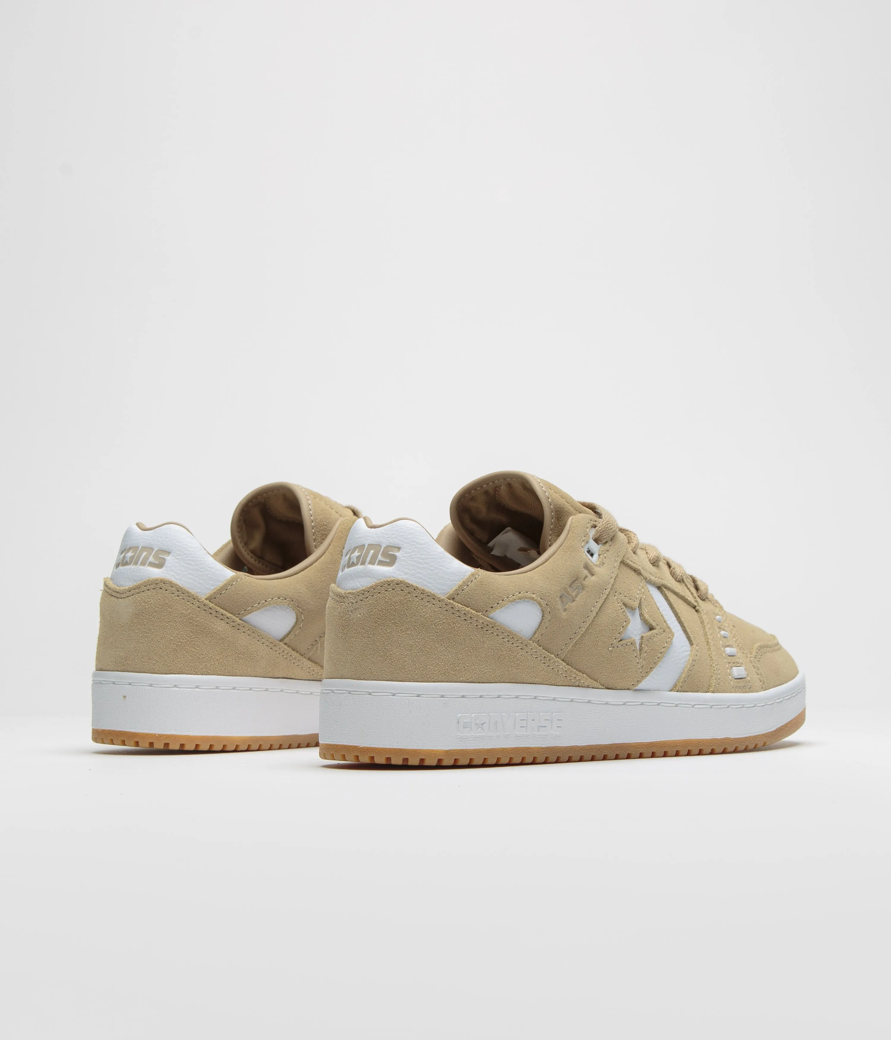 Converse Cons AS-1 Pro Suede Shoes - Nomad Khaki / White / Gum Converse Shoes