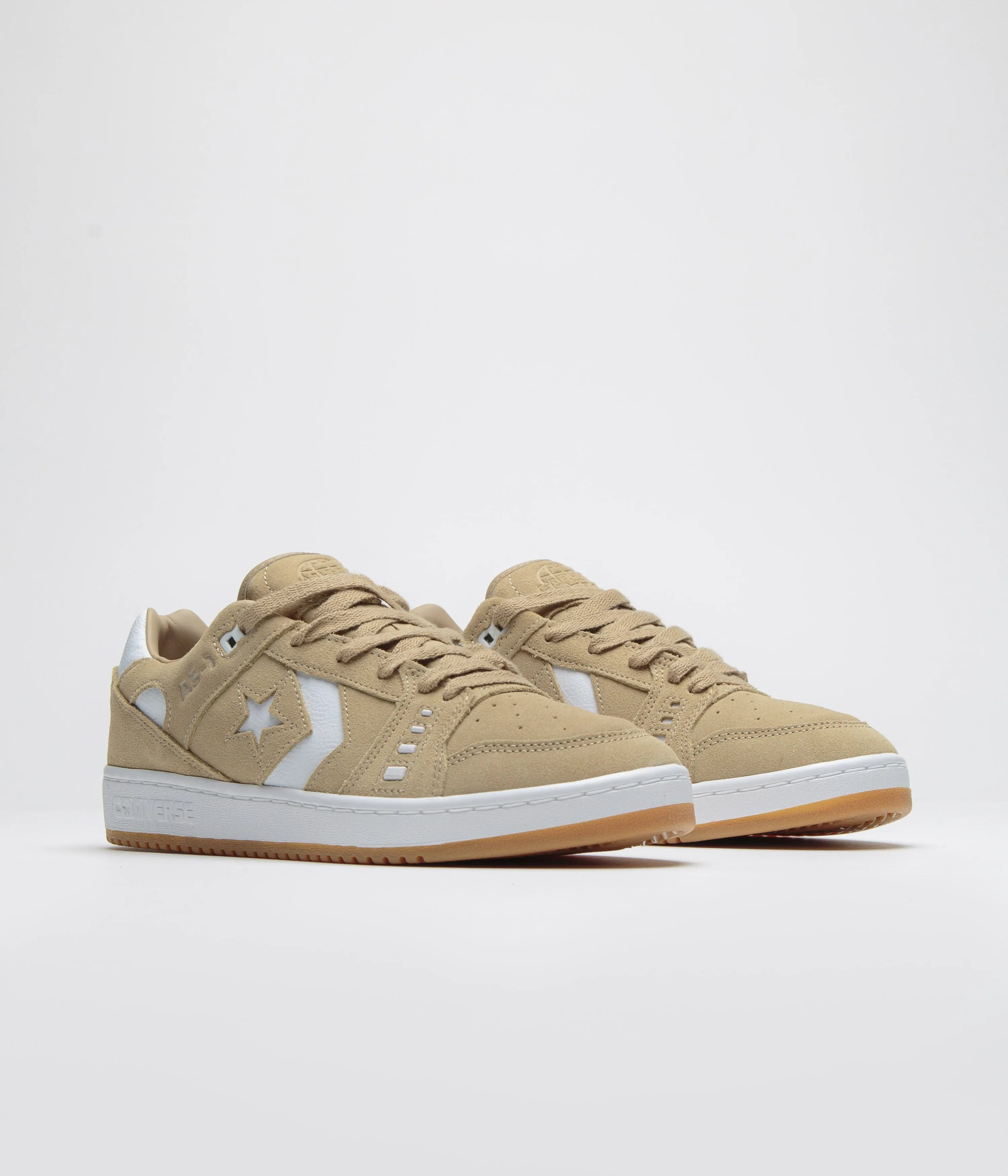 Converse Cons AS-1 Pro Suede Shoes - Nomad Khaki / White / Gum Converse Shoes
