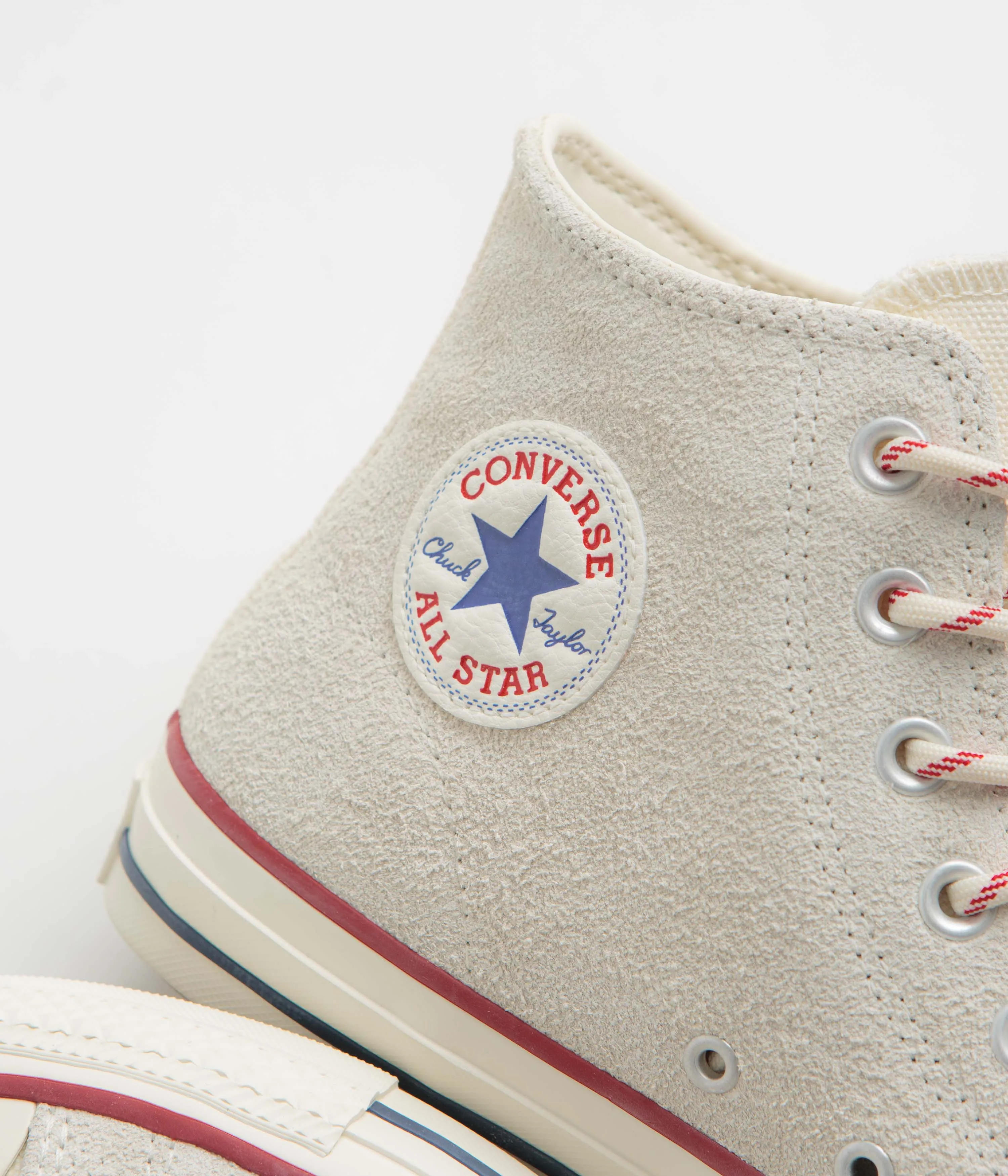 Converse Cons CTAS Pro Hi Outdoor Shoes - Egret / Red / Blue Converse Shoes