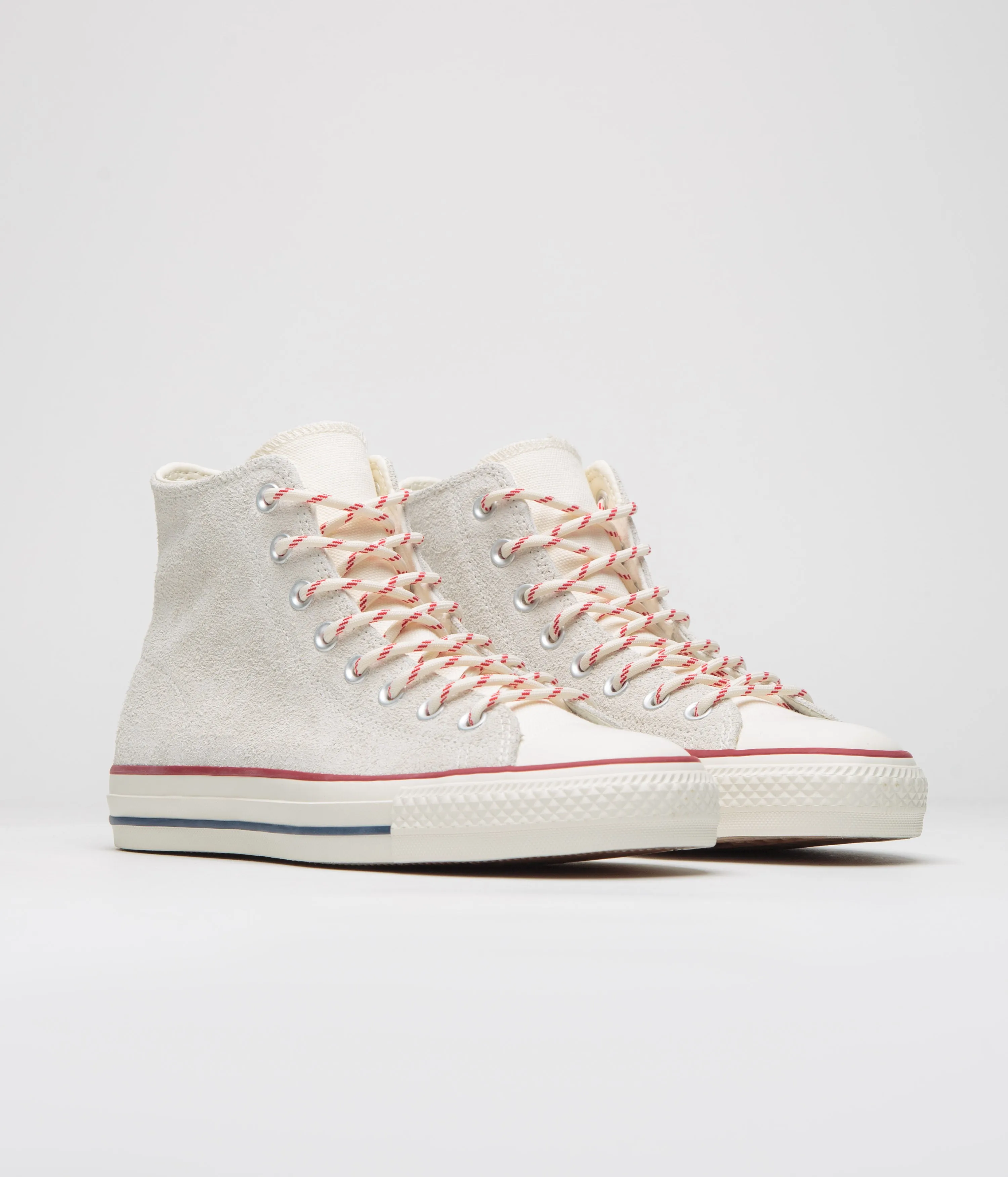 Converse Cons CTAS Pro Hi Outdoor Shoes - Egret / Red / Blue Converse Shoes