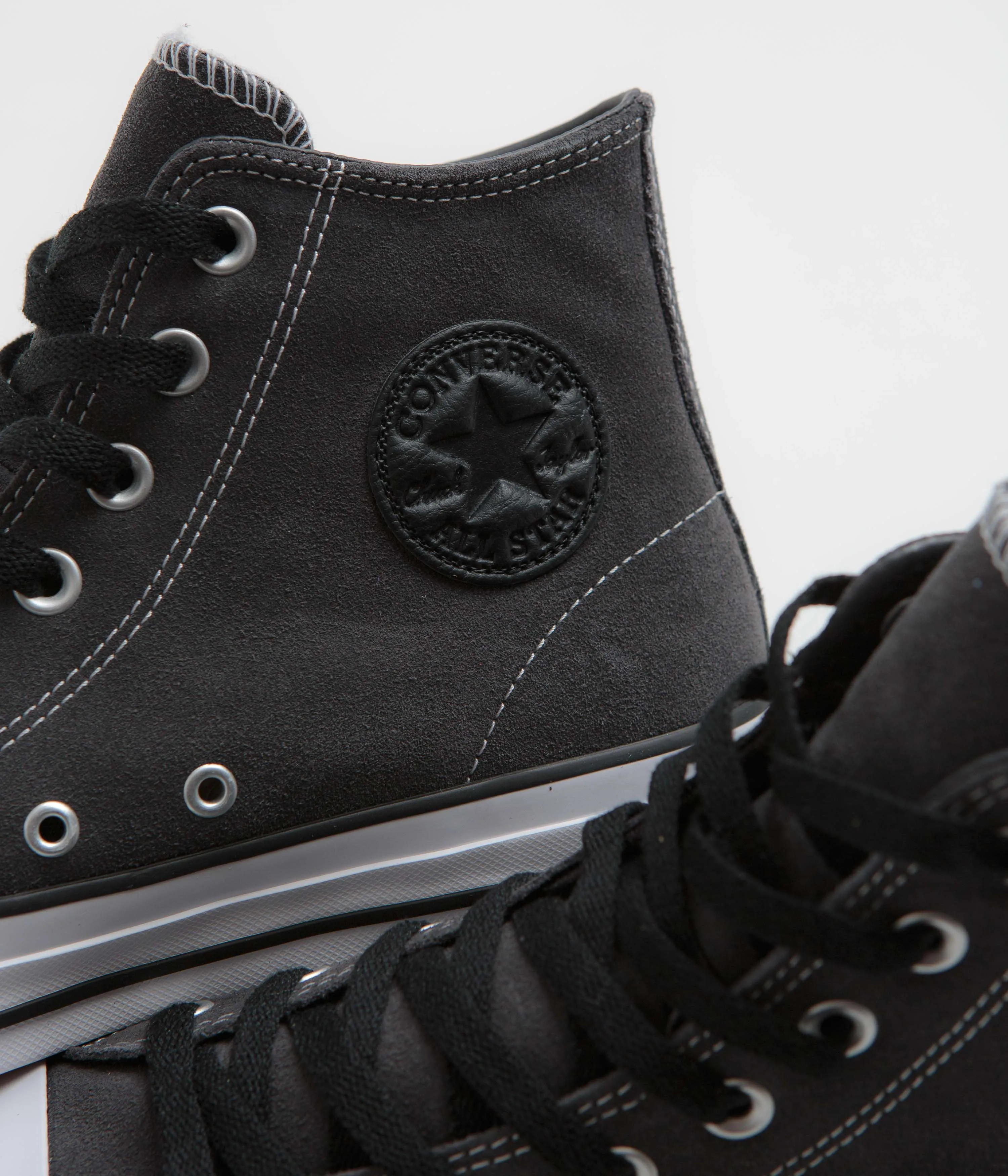 Converse Cons CTAS Pro Suede Shoes - Dark Matter / Black / White Converse Shoes