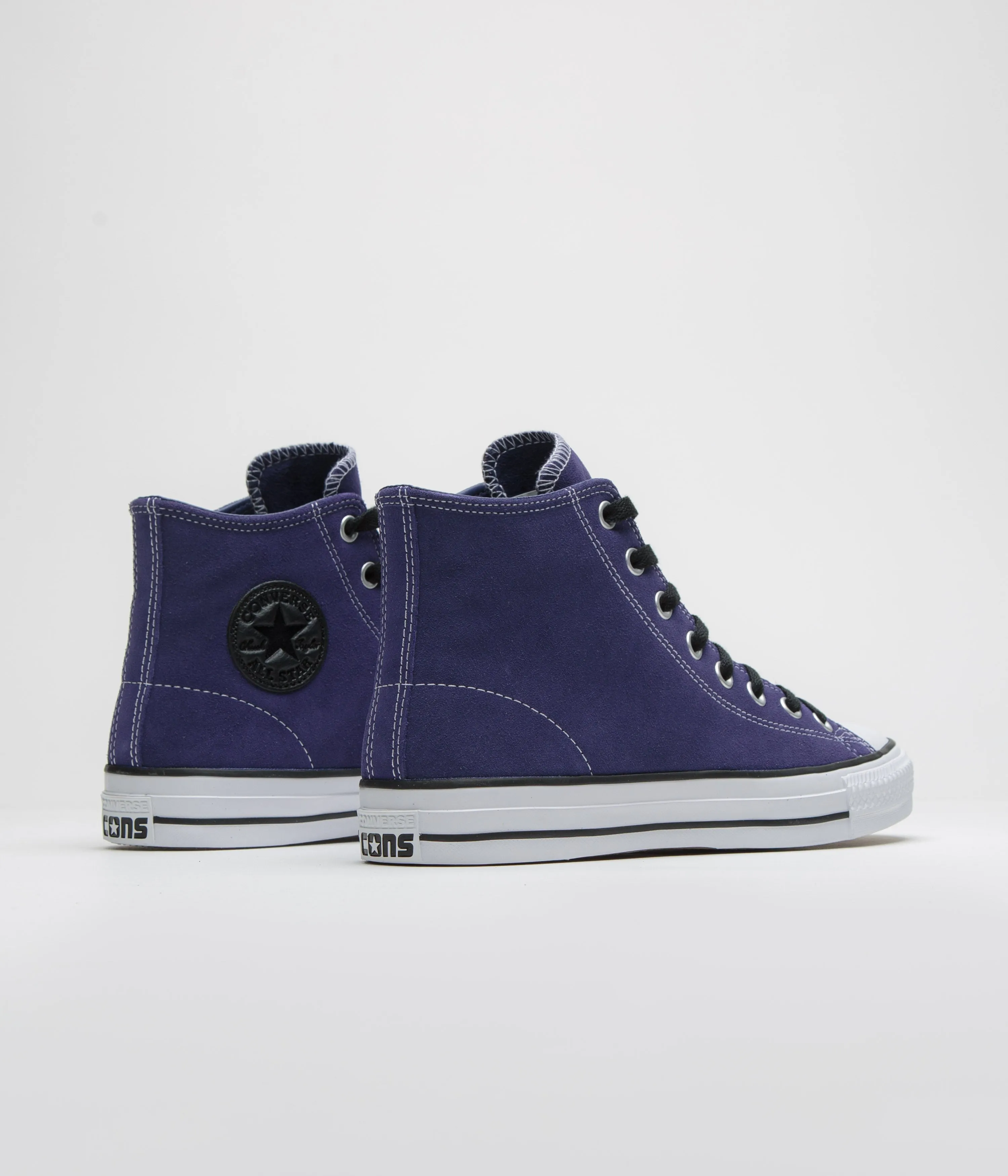 Converse Cons CTAS Pro Suede Shoes - Fresh Blueberry / Black / White Converse Shoes