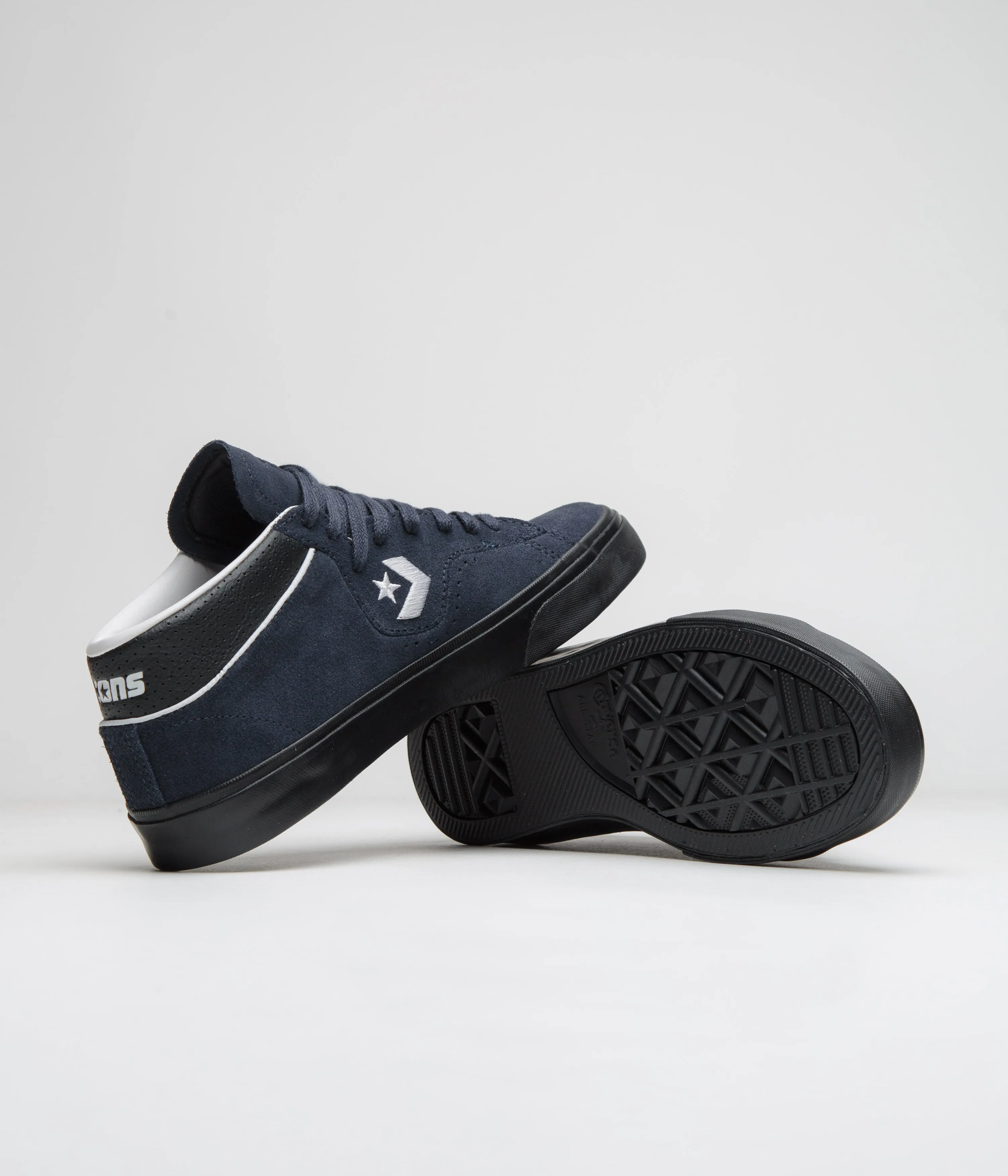 Converse Cons Louie Lopez Pro Mid Shoes - Into The Void / Black / White Converse Shoes