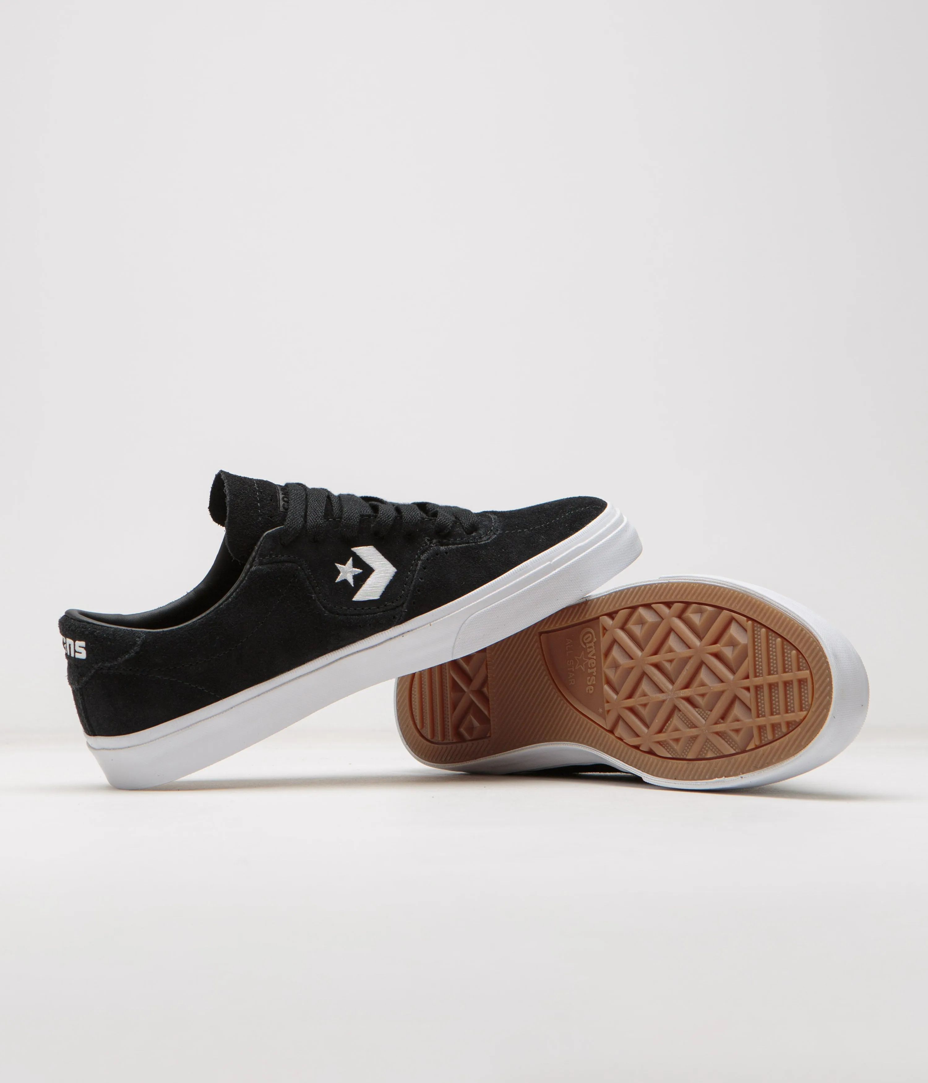 Converse Cons Louie Lopez Pro Ox Shoes - Black / Black / White Converse Shoes