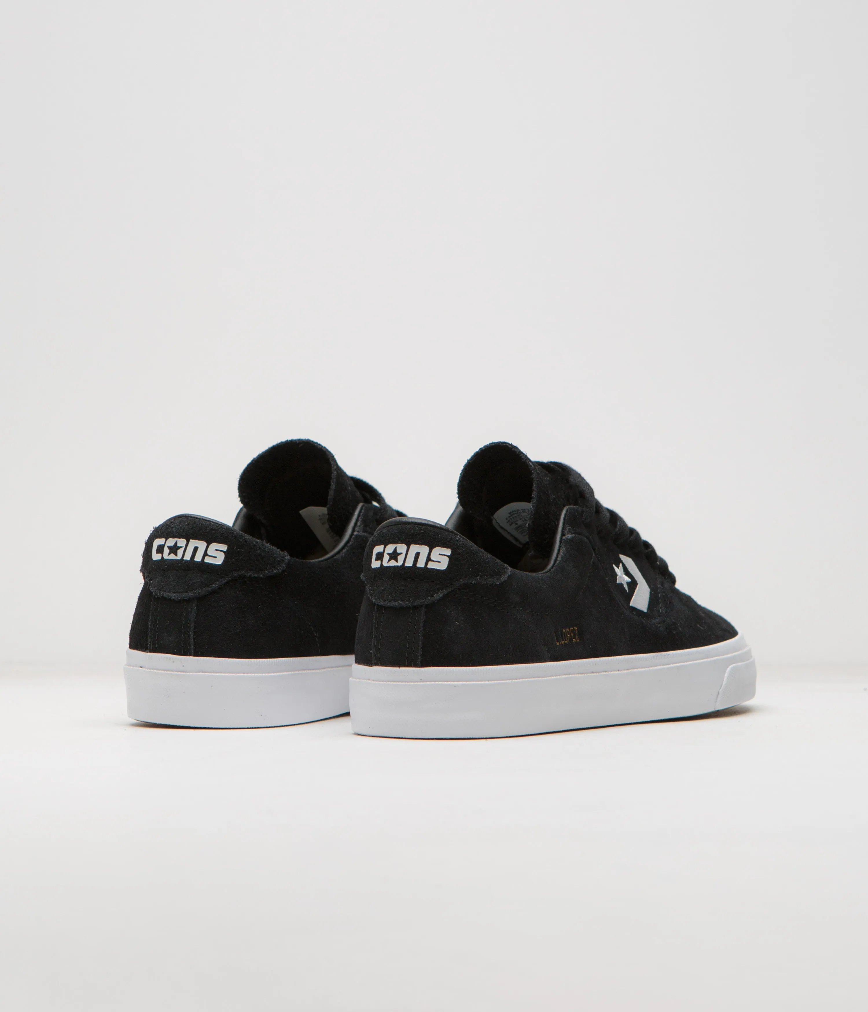 Converse Cons Louie Lopez Pro Ox Shoes - Black / Black / White Converse Shoes