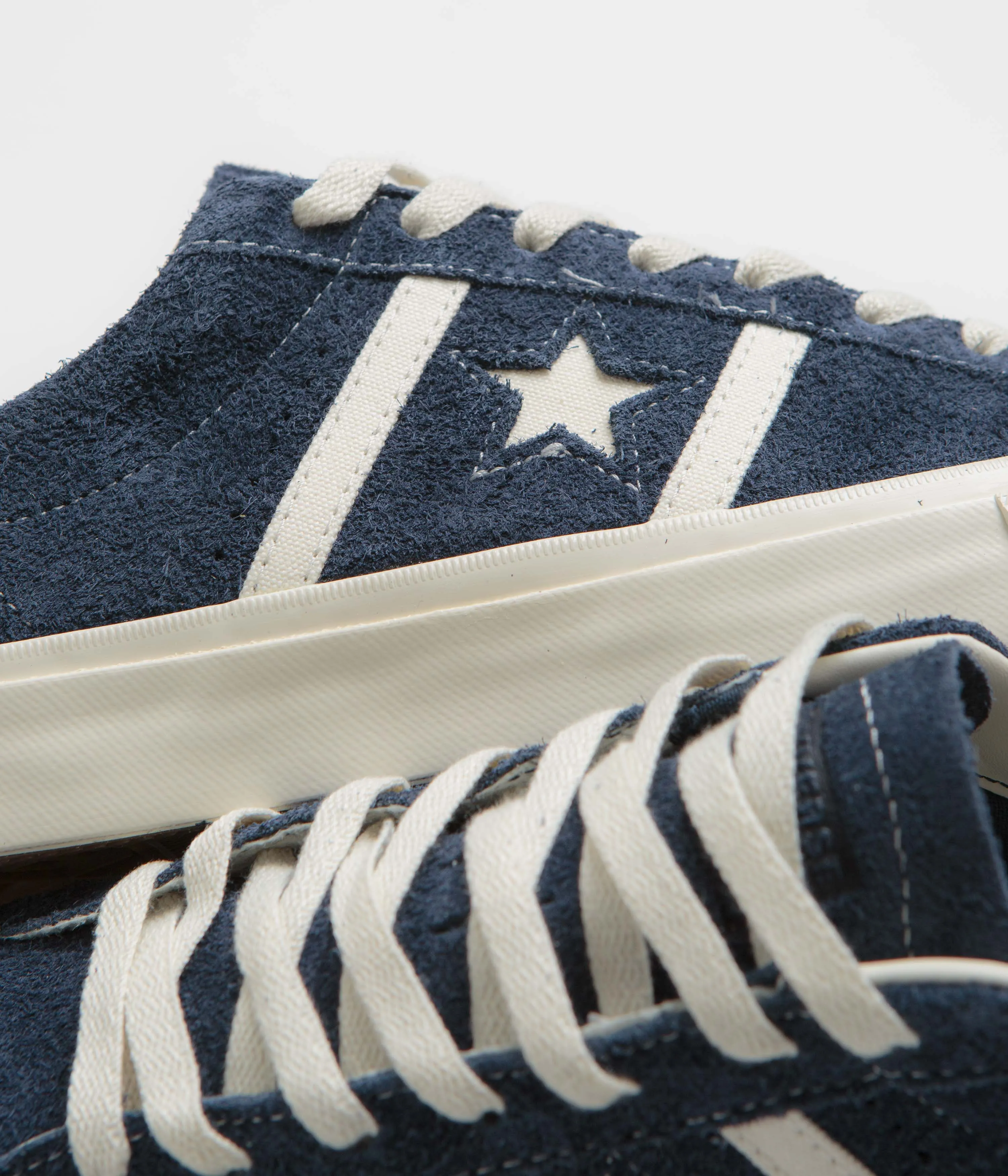 Converse Cons One Star Academy Pro Suede Shoes - Navy / Egret / Egret Converse Shoes