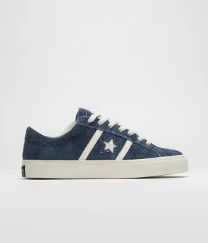 Converse Cons One Star Academy Pro Suede Shoes - Navy / Egret / Egret Converse Shoes